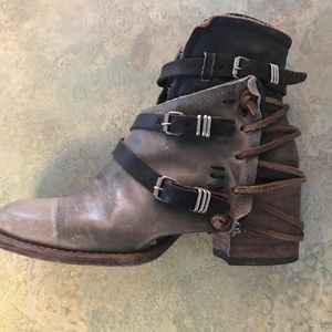 Freebird Crue Booties - sz US 6